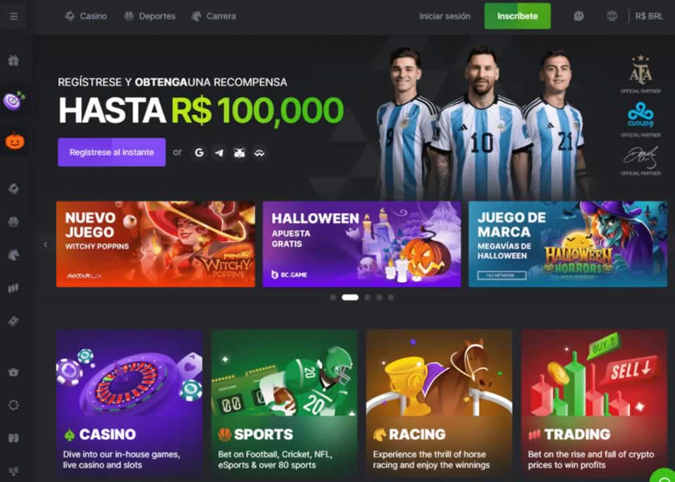 Você pode desfrutar e confiar em uma variedade de jogos de cassino. A plataforma oferece recomendações adequadas para todos os perfis de jogadores, proporcionando uma experiência agradável para todos. Explore apostas e desfrute de caça-níqueis, roleta, blackjack, pôquer e muito mais.